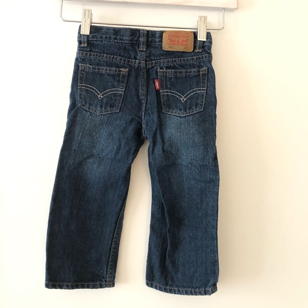 Levi’s Baby Blue 549 Straight Jeans 24M